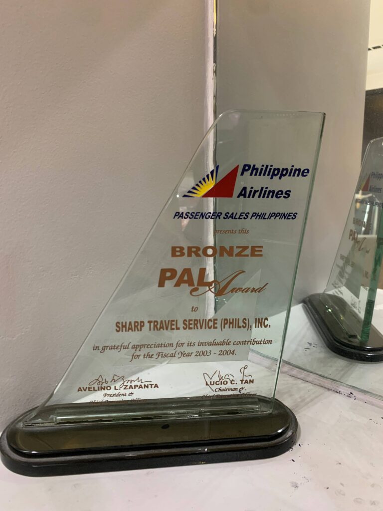 PAL BRONZE AWARD 2003-04